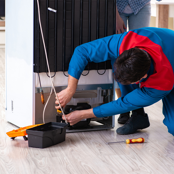 will the repair service cause any damage to my refrigerator in Larkspur Colorado